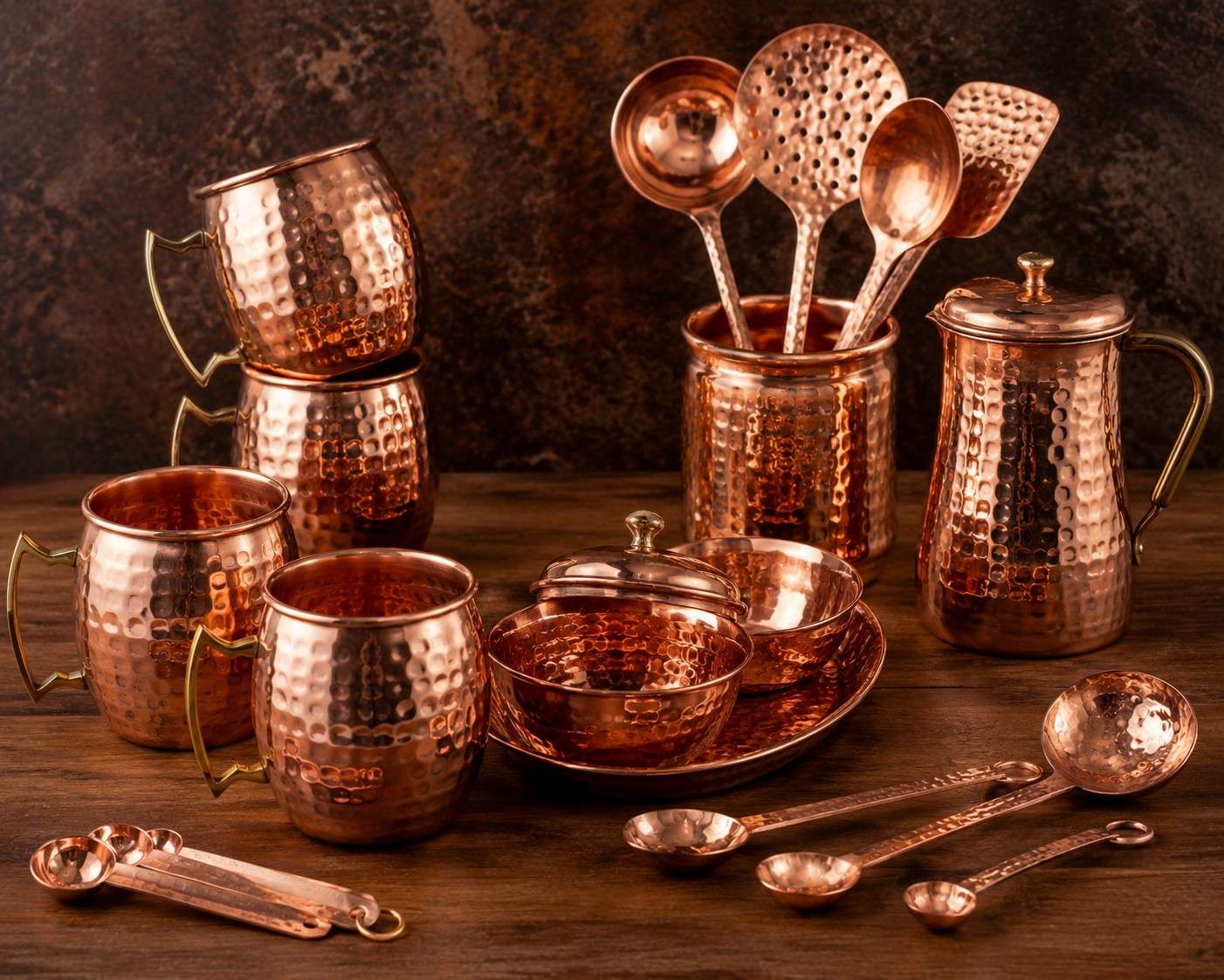 Copper Mugs and Utensils – Direct Manufacturer and Exporter India – Laxmi Handicraft