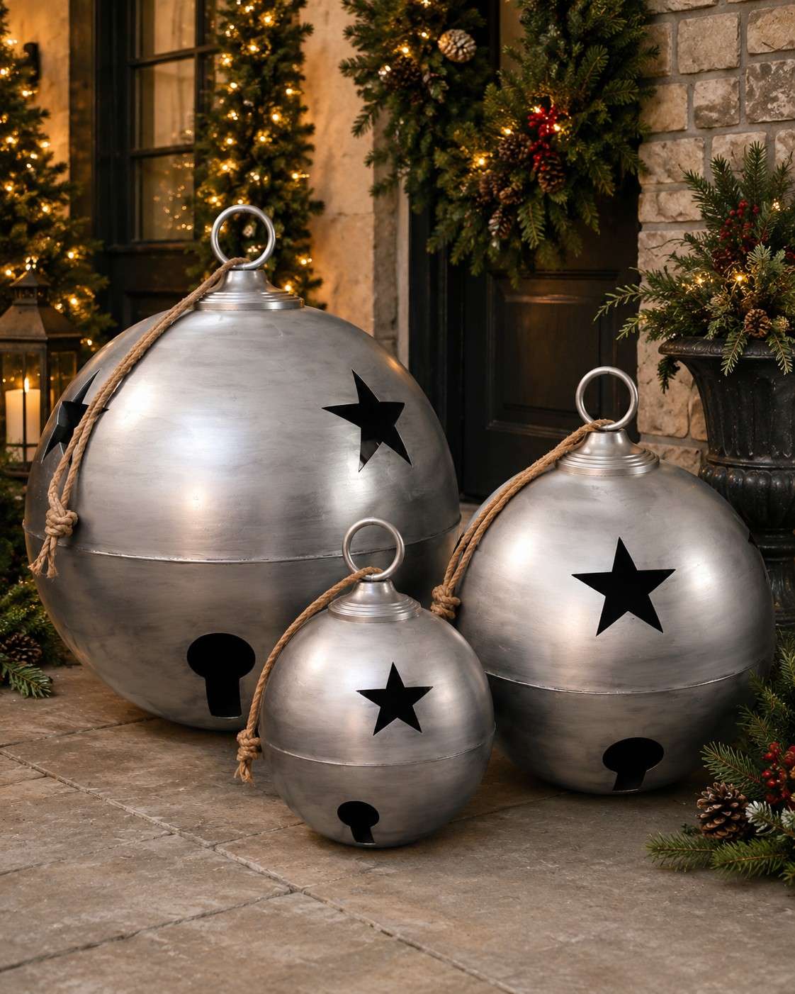 Metal Christmas Bells Decor - Direct Manufacturer India